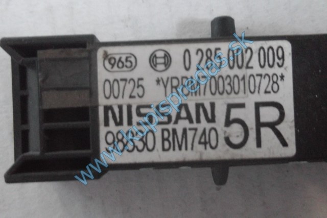 nissan almera, senzor airbagu